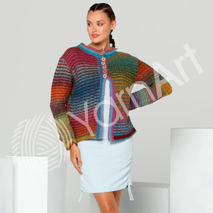 Fil de laine Yarn Art Harmony - multicolore 80 m 50g #A - 3