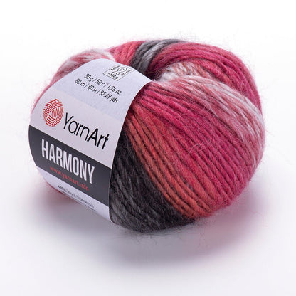 Fil de laine Yarn Art Harmony multicolore - 80 m 50 g #A - 8