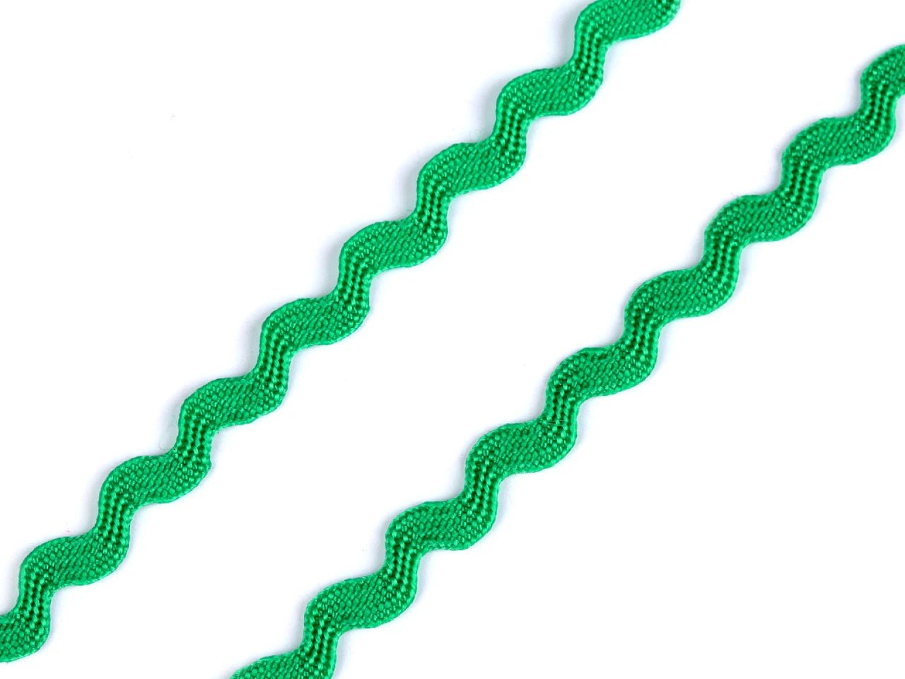 Image of wavy decorative ribbon | 3,5 mm 28 m | various shades – available at Šarlotes audumi