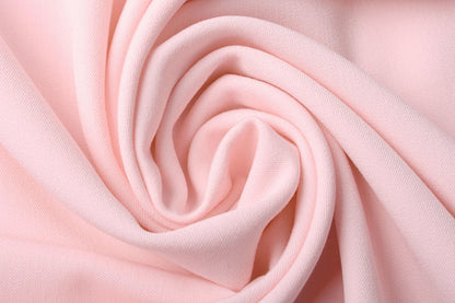 Viscose suit fabric with elastane - soft pink 275 g/m²