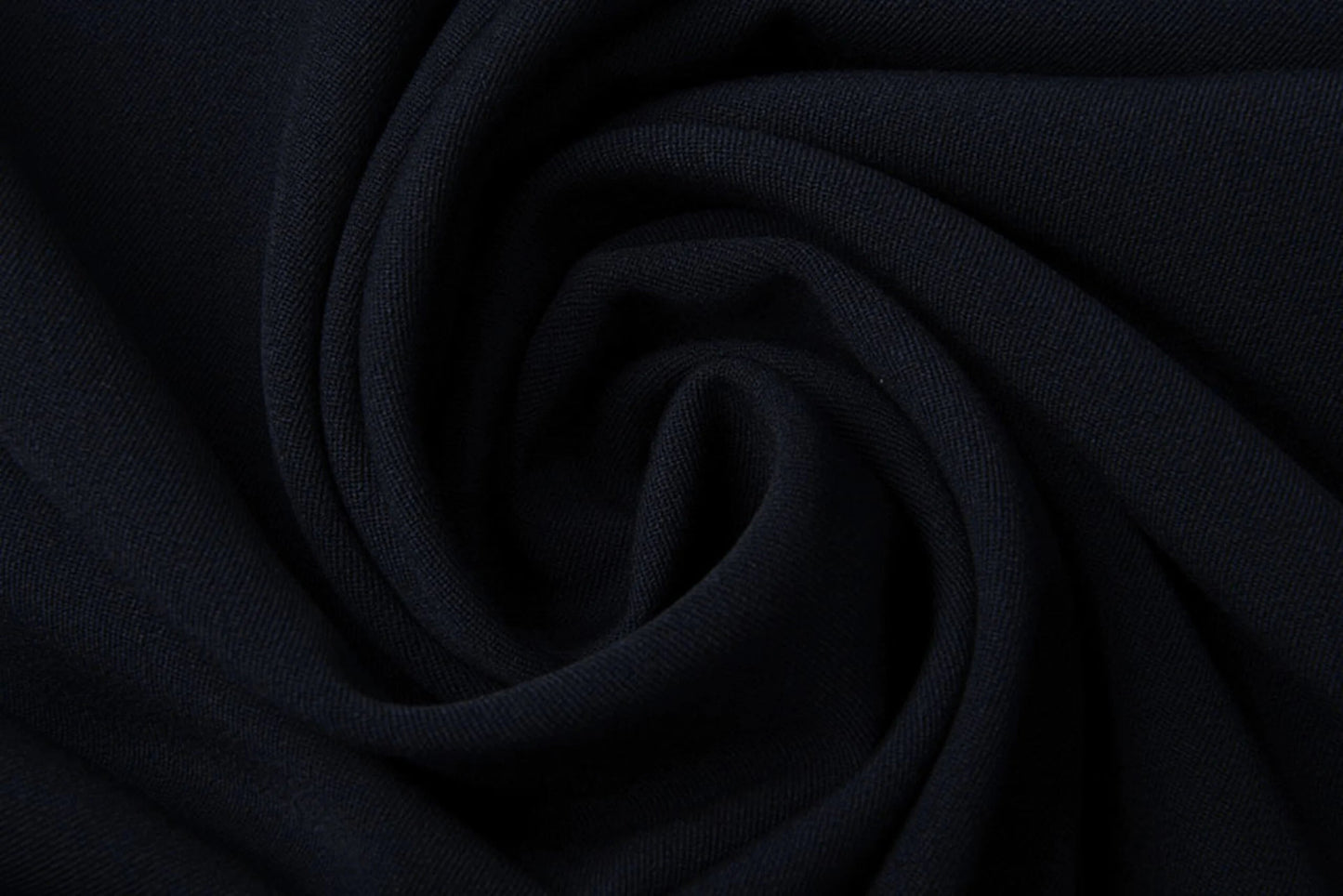 Tissu de costume en viscose avec élasthanne - bleu foncé 275 g/m²