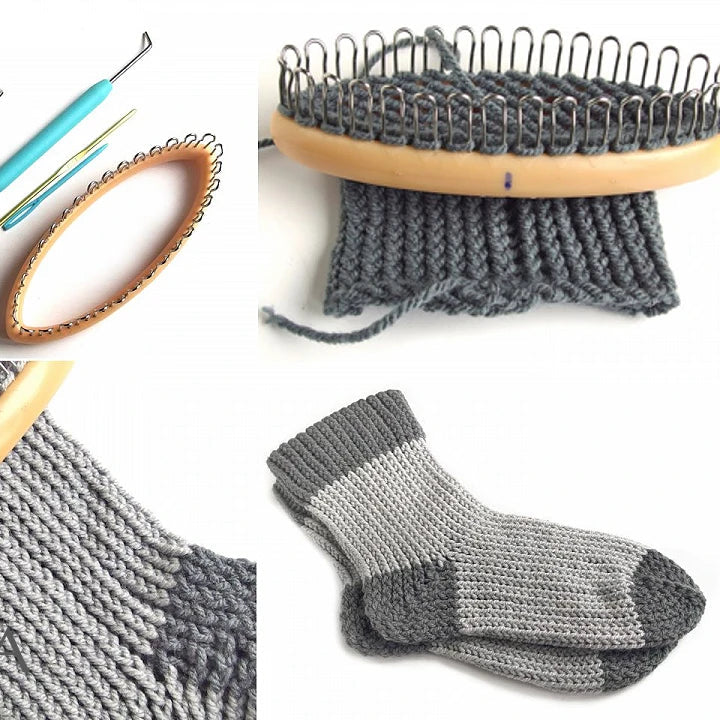 Kit de métier à tricoter des chaussettes (loom)