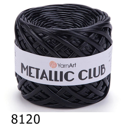 YarnArt Metallic Club – metallic ribbon yarn for crochet and crafts 180 g / 55 m – available online at Charlotte's Fabric