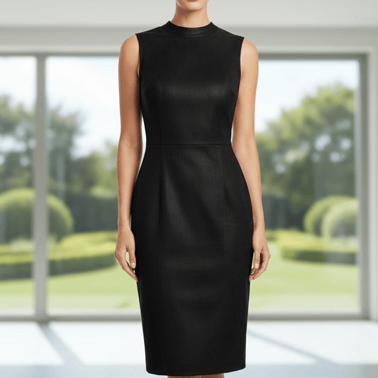 Image of suede fabric with elastane - black 280 g/m² – available at Šarlotes audumi