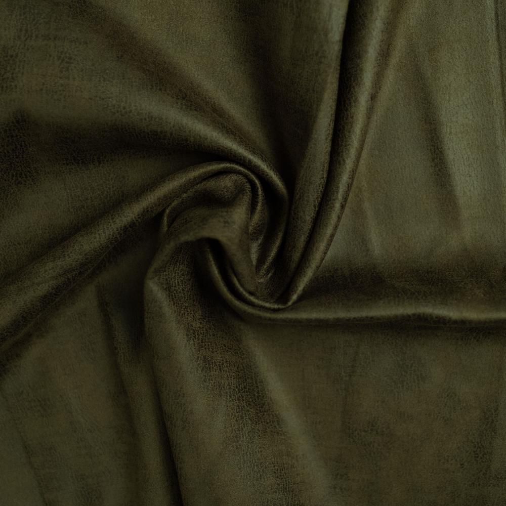 Image de tissu suédine avec élasthanne - vert foncé 280 g/m² – disponible chez Šarlotes audumi