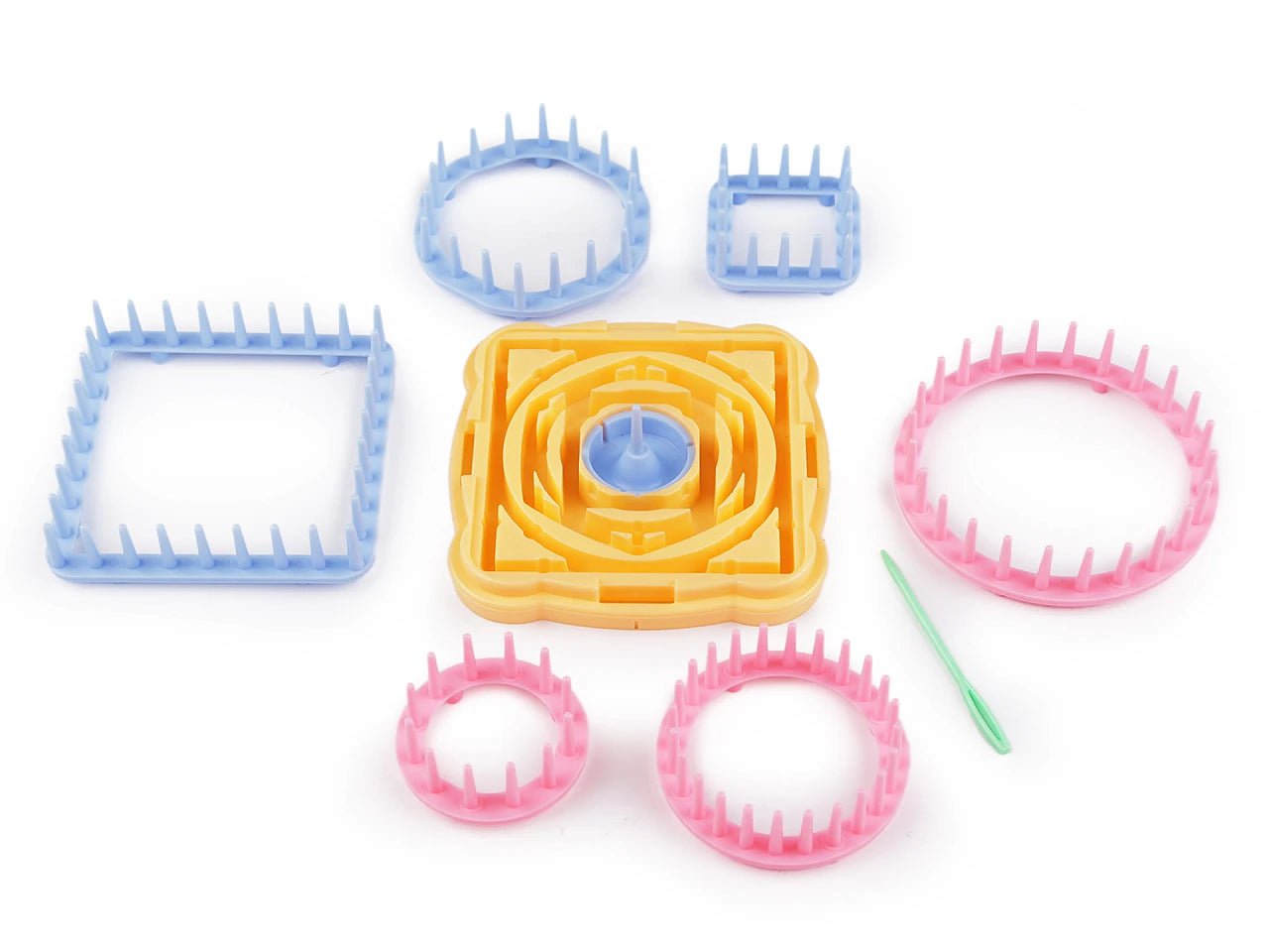 Image du kit de tissage de fleurs DIY (Flower Loom Kit) – disponible chez Šarlotes audumi