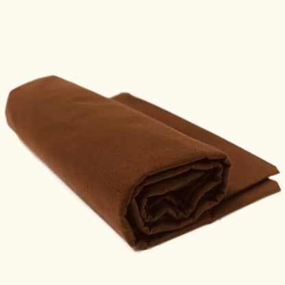 100 % Baumwollstoff, braun, 220 cm, 146 g/m²