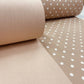 100% Kokvilnas audums-kafija ar pienu (Latte) 220cm 146 g/m²