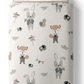 100% Kokvilnas audums-lapsa un trusis 125 g/m²