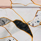 100% Kokvilnas audums-marmors