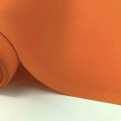 Tissu 100 % coton orange 125 g/m²