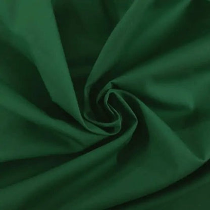 100% Cotton fabric - dark green 125 g/m²