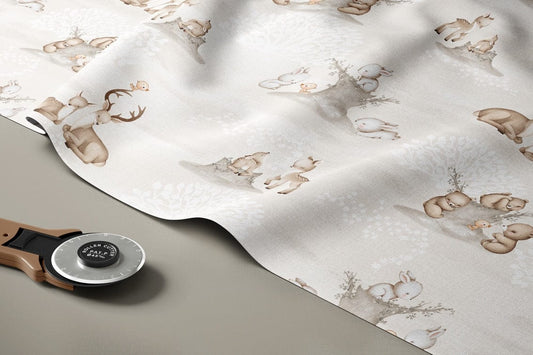alt
100% Cotton fabric - animals by the stump 125 g/m²