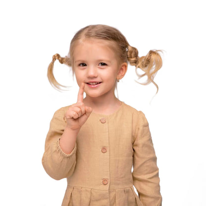 100% softened linen-light caramel 165 g/m²
