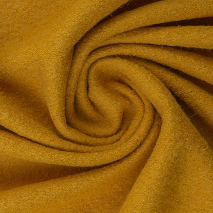 Tissu 100 % laine jaune miel 385 g/m²