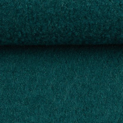 100 % tissu en laine couleur pétrole 385 g/m²