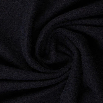 100 % tissu en laine bleu foncé 385 g/m²