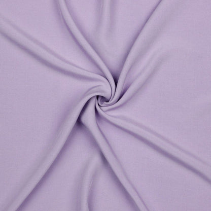 100% viscose fabric-lavender lilac 110 g/m²
