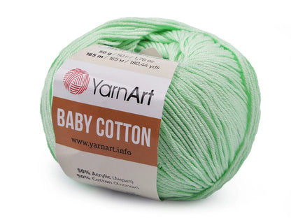 Yarn Art Baby Cotton mint yarn 165m 50g #435