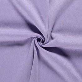 Maille ouatinée en coton, lavande 285 g/m²