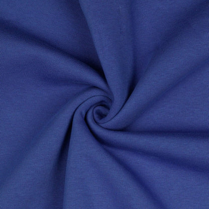 Wärmeisolierte Baumwoll-Jerseyware, kornblumenblau, 285 g/m²