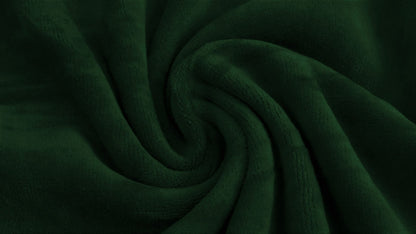 Velours de coton vert émeraude 250 g/m²