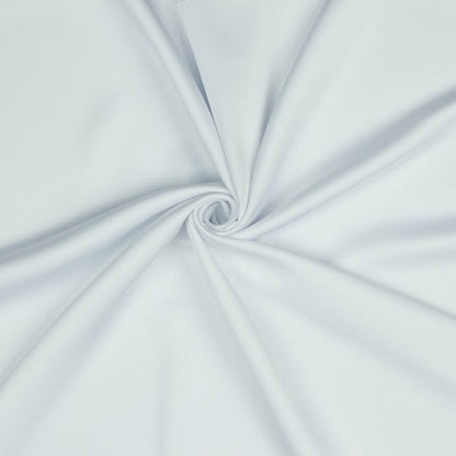 Tissu en soie artificielle blanc 140 g/m²
