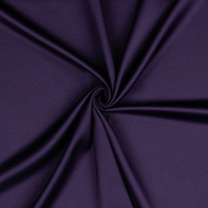 Synthetic silk fabric - dark lilac 140 g/m²