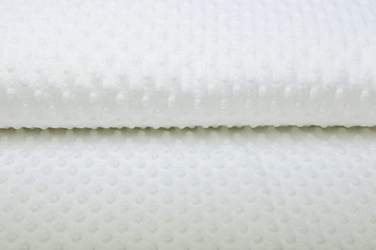 Minky-Fleece, weiß 260 g/m²