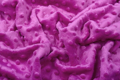 Minky-Fleece in Fuchsia 260 g/m²