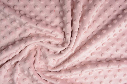 Minky-Fleece puderrosa 260 g/m²