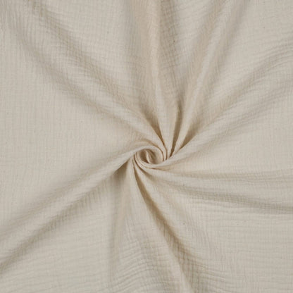 Ungebleichter Natur-Musselin 125 g/m²
