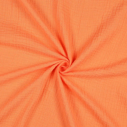 Orange muslin 125 g/m²