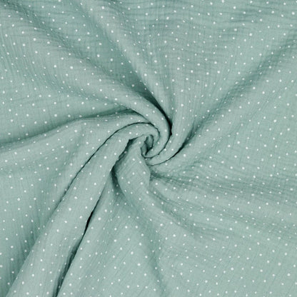 alt
Muslin dots on a dark mint background 125 g/m²