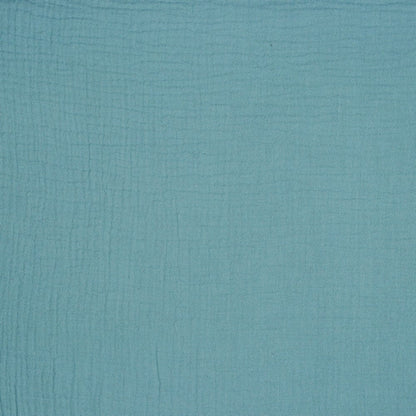 Mousseline vert bleu-gris 125 g/m²