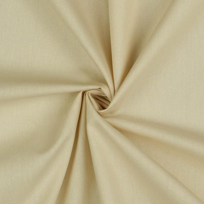 Premium 100 % Baumwollstoff - Beige 130 g/m²