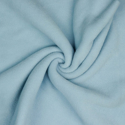 Premium Anti-Pilling Fleece Fabric-Light Blue 240 g/m²