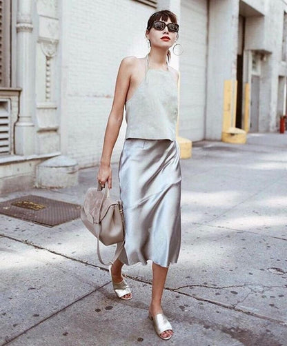 Satin-Silber 90 g/m²