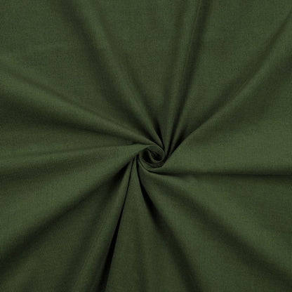 Fine cotton corduroy - forest green 145 g/m²