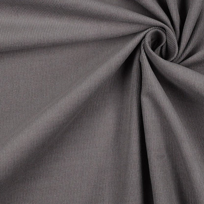 Fine Cotton Corduroy - Grey 145 g/m²