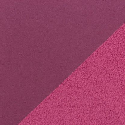 Tissu softshell, coloris baie vif 300 g/m²