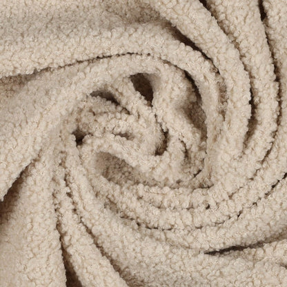 Teddy fabric-beige 270 g/m²