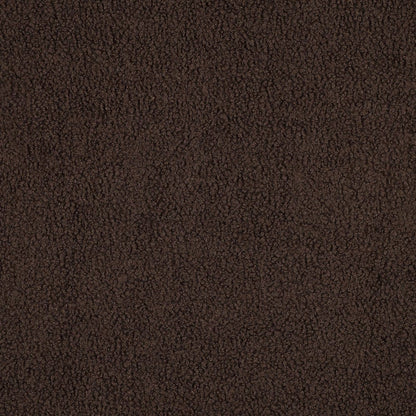 Tissu teddy marron chocolat 270 g/m²