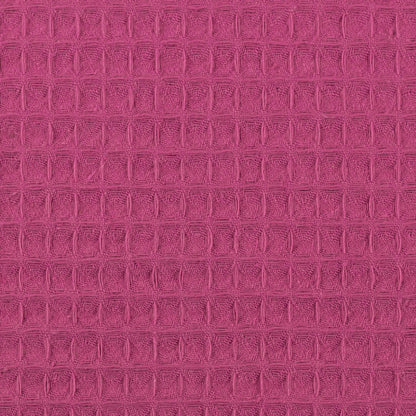 Waffle fabric - fuchsia 230 g/m²