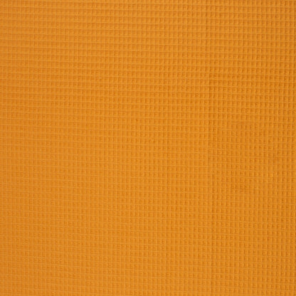 Waffle fabric, honey yellow 230 g/m²