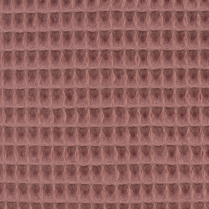 Waffle fabric-old rose 230 g/m²